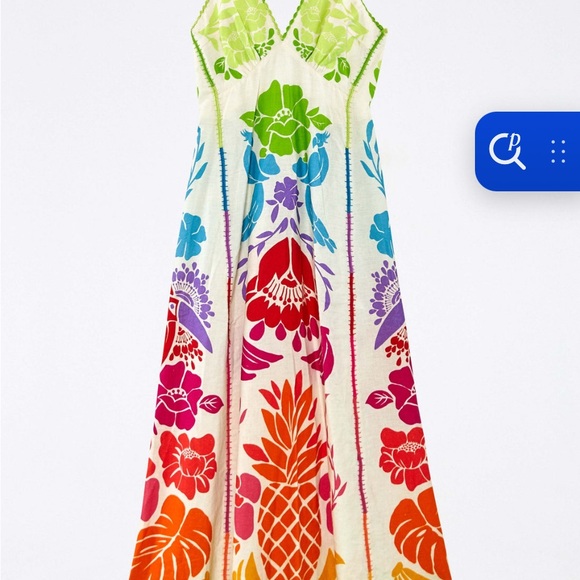 FARM Rio Multicolor Floral Maxi Dress - Picture 2 of 5